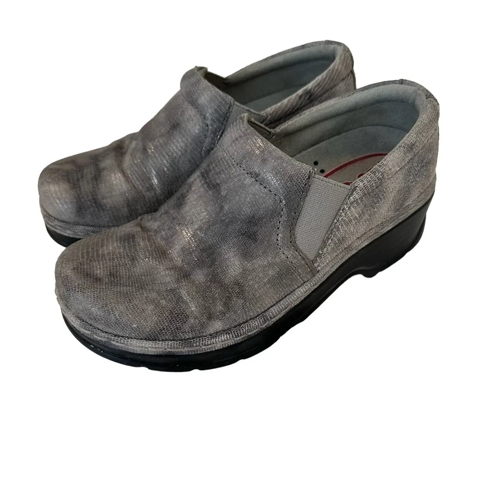 Klogs | Womens Size 6.5 Naples Gray Cloud Clogs Nursing Slip Resistant
